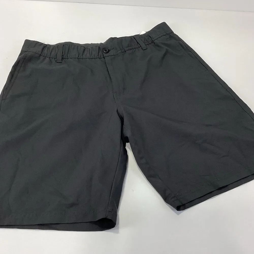 Columbia Men's Charcoal Grey Flat Front Shorts Hiking Shorts Reg Fit 36/46